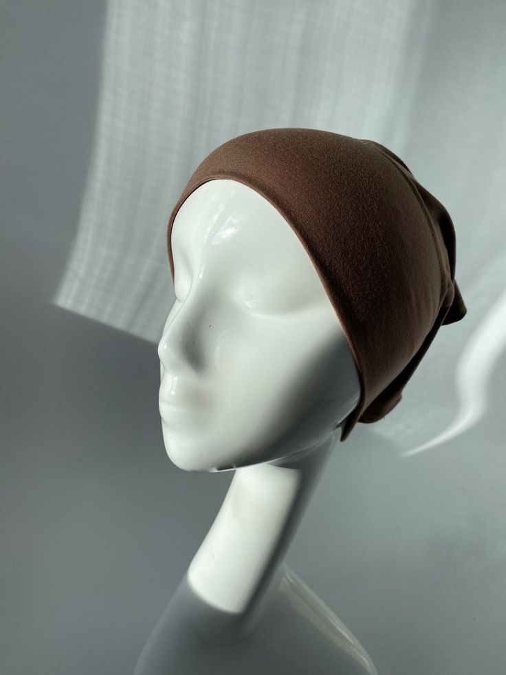 Hijab Cap 4 in 1 - CHOCO BROWN