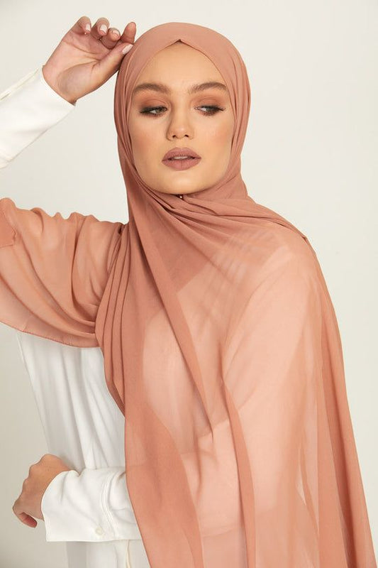 Georgette Chiffon - TAFFY PINK