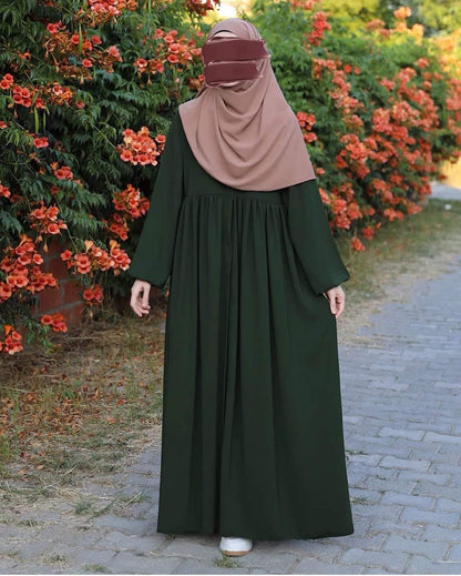 Green kuchi Abaya  With Stoller