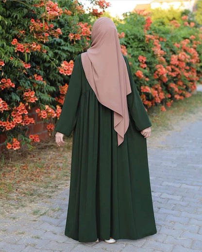 Green kuchi Abaya  With Stoller