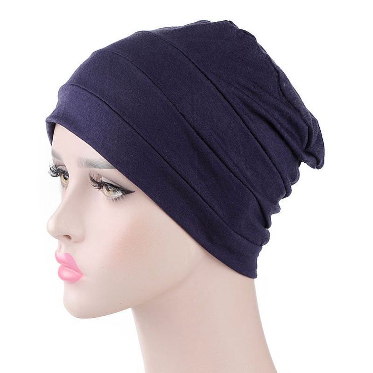 Hijab Cap 4 in 1 - Navy blue