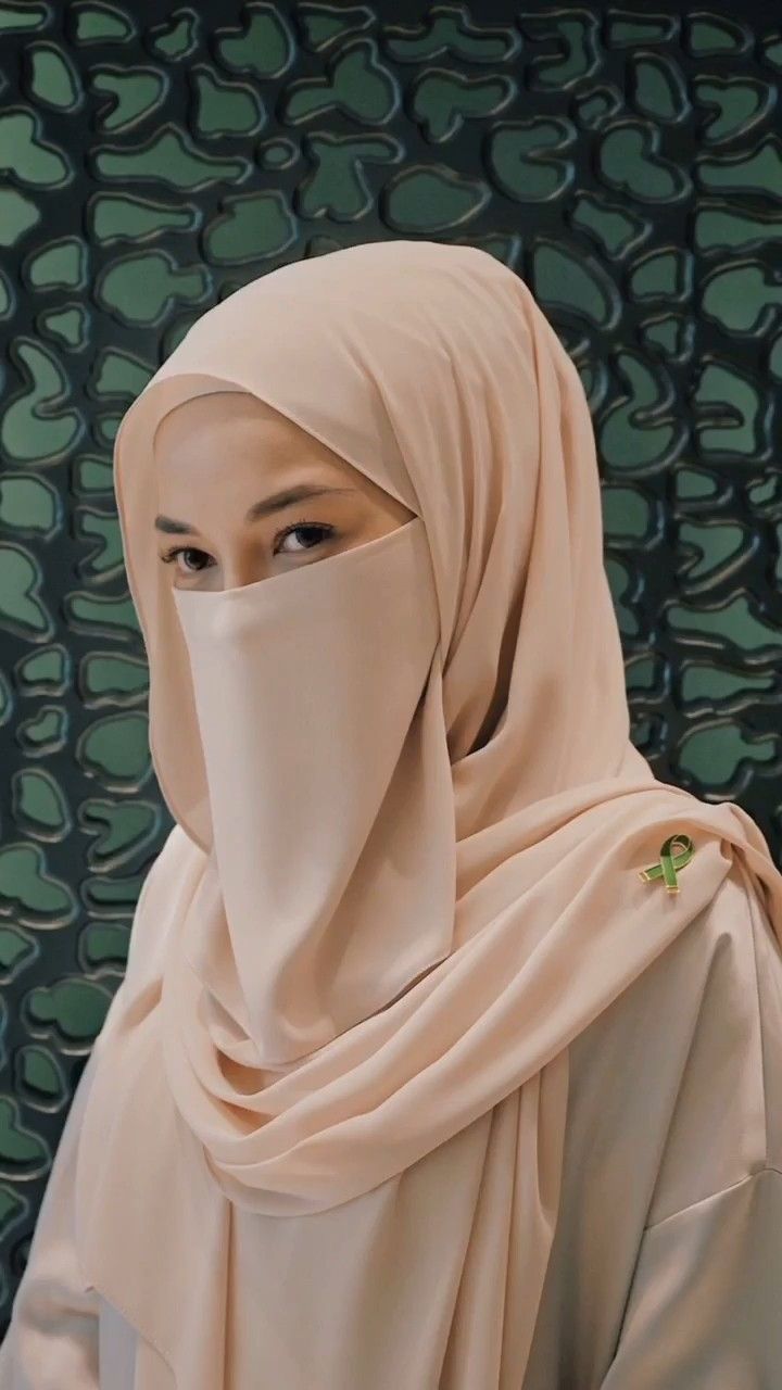 NIQAB - ASH PINK