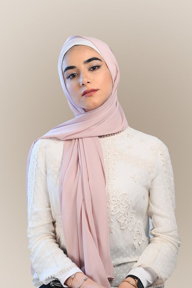 Georgette Chiffon - Soft pink