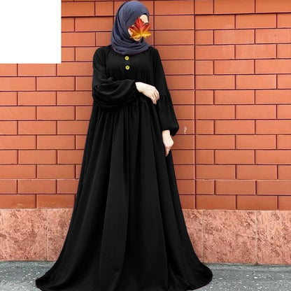 ABAYA - WOOD BUTTON WITH STOLLER