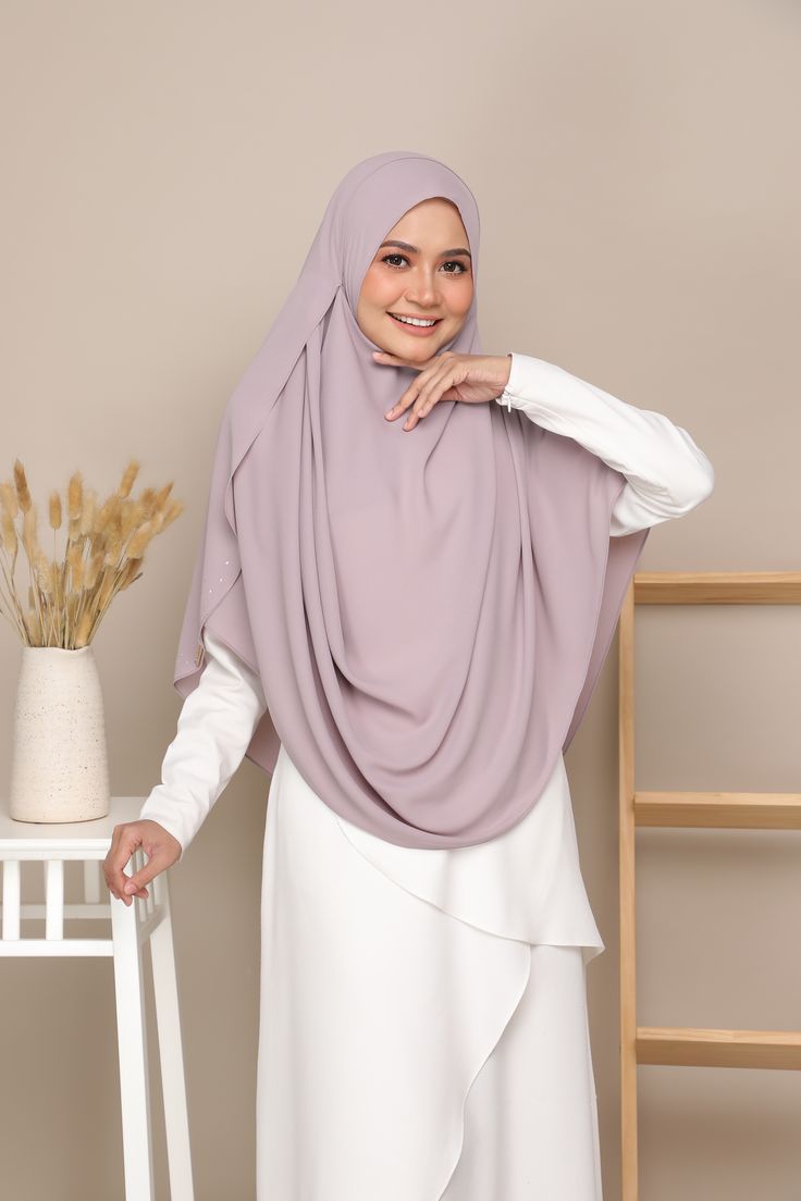 CRINCKLE SILK - LAVENDER